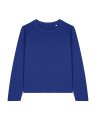 Dames T-shirt Stanley Stella Muser Long Sleeve Worker Blue
